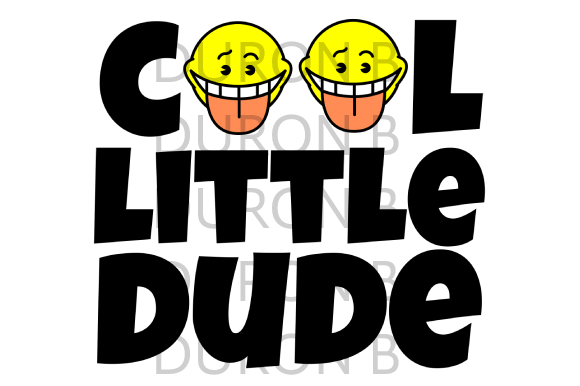 Cool Little Dude Smiley Face Graphics for Local Branding