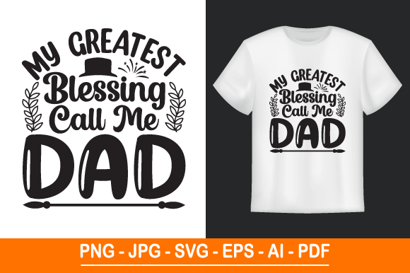 Father’s Day SVG T-shirt Design for Print Templates