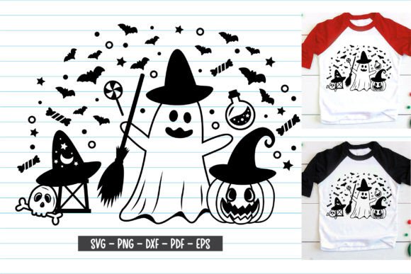 Happy Halloween Graphic for Print Templates